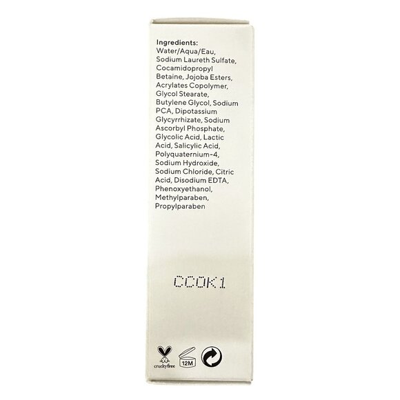 Murad AHA/BHA Exfoliating Cleanser Chemical + Physical Exfoliants 0.5oz/15mL - Picture 2 of 4